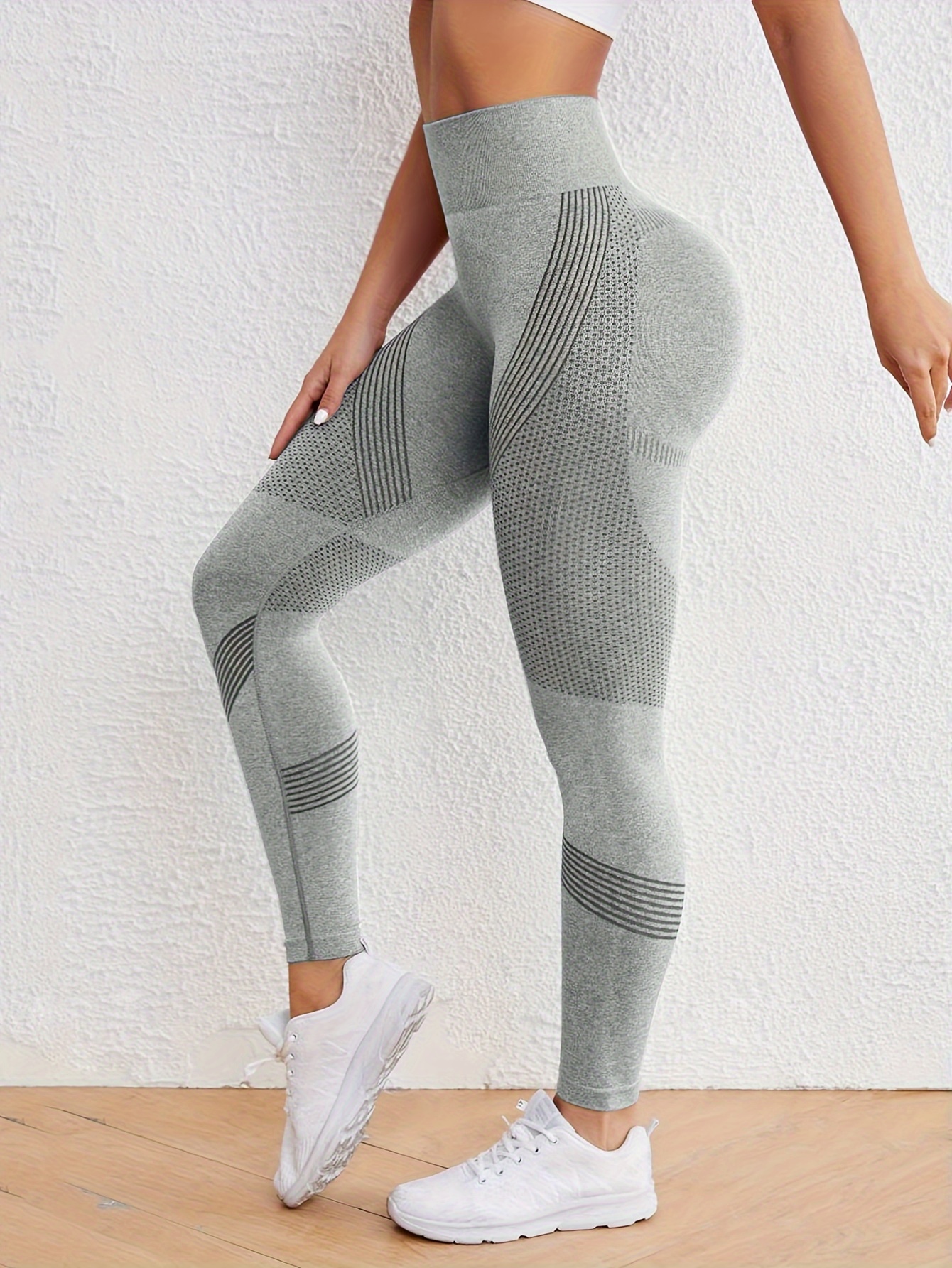 high stretch comfortable quick drying sports leggings high waist seamless yoga pants womens activewear details 27
