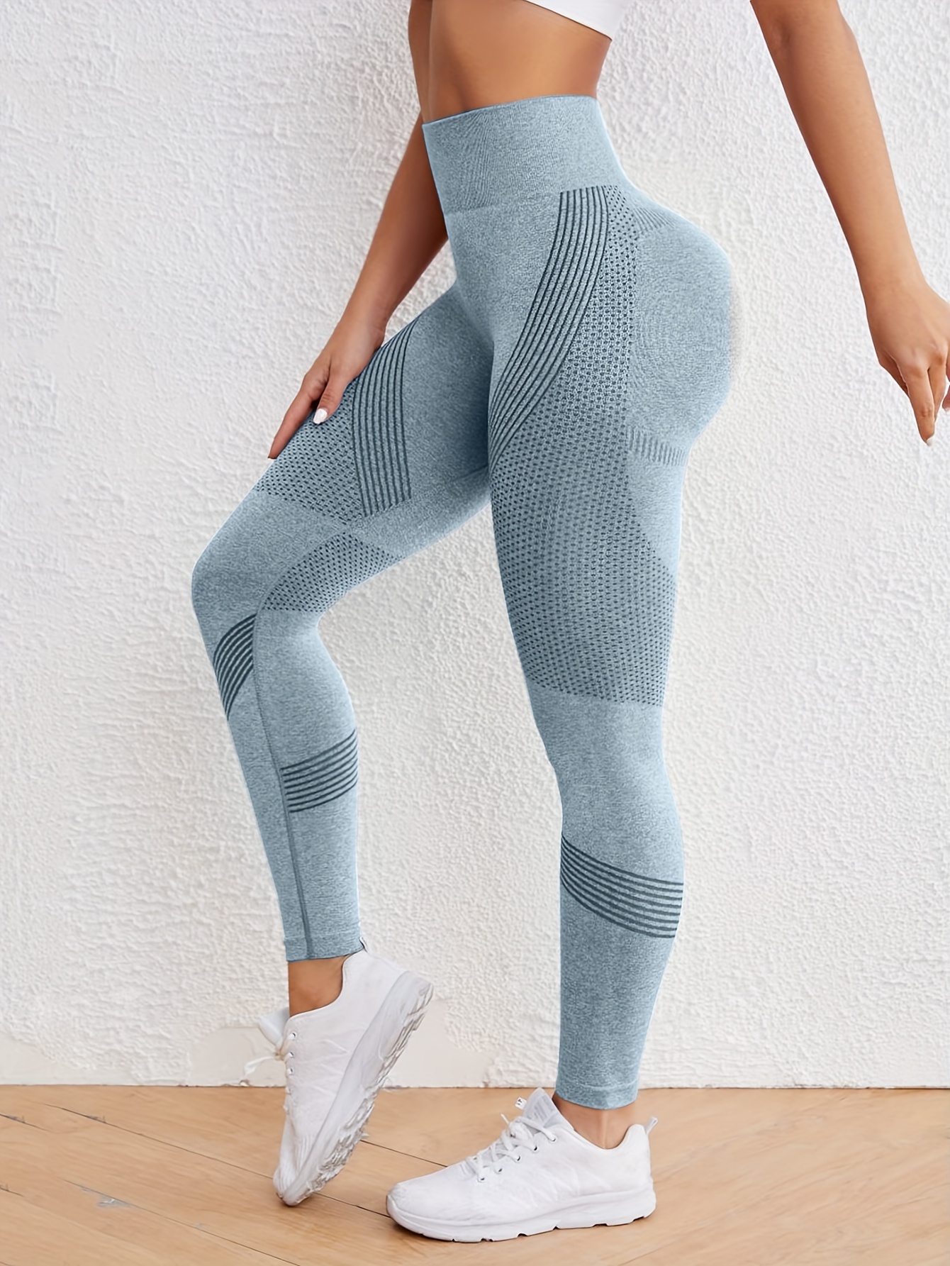 high stretch comfortable quick drying sports leggings high waist seamless yoga pants womens activewear details 32