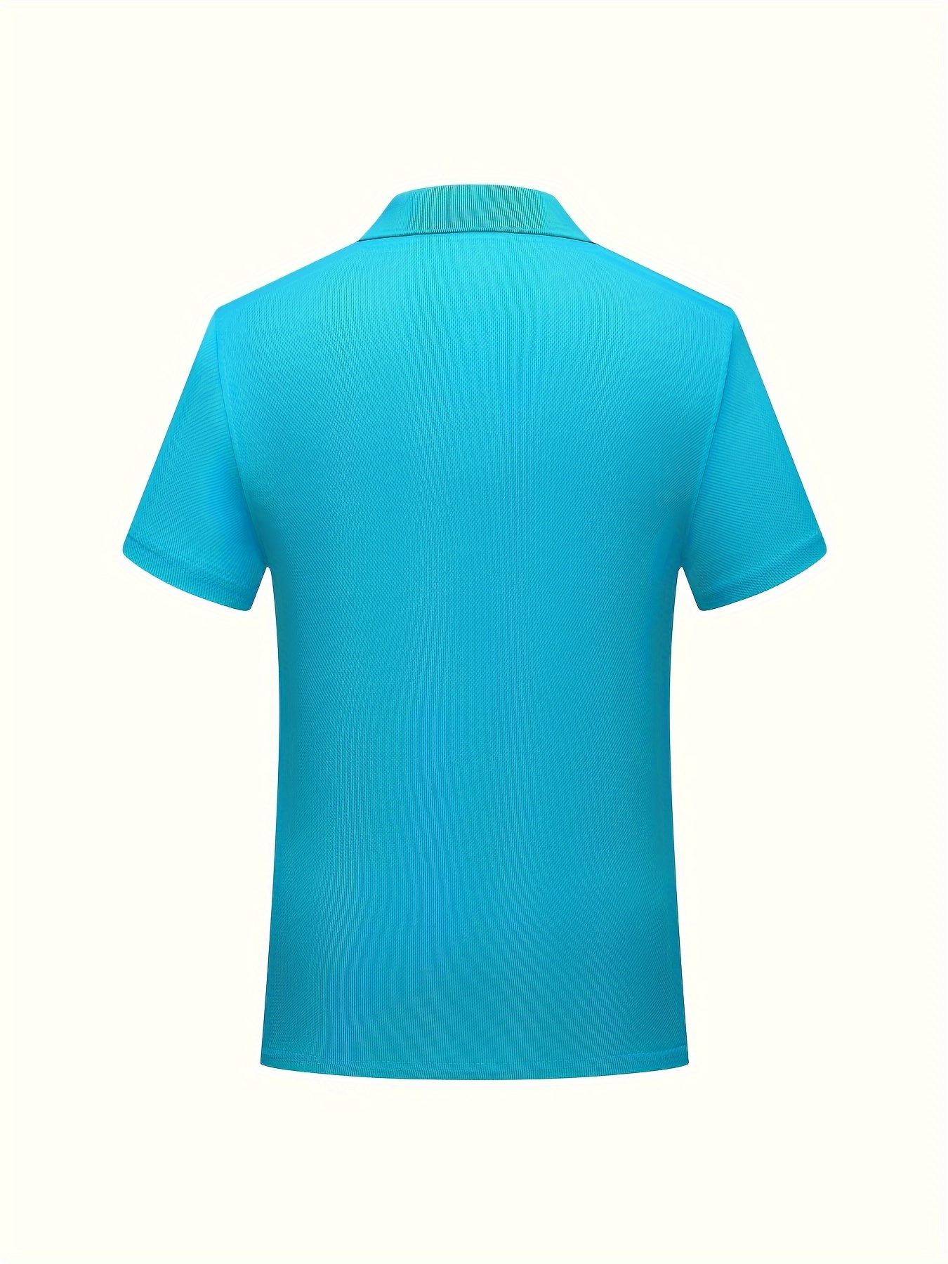 solid color quick drying polo shirt breathable short sleeve sports t shirt womens activewear details 1