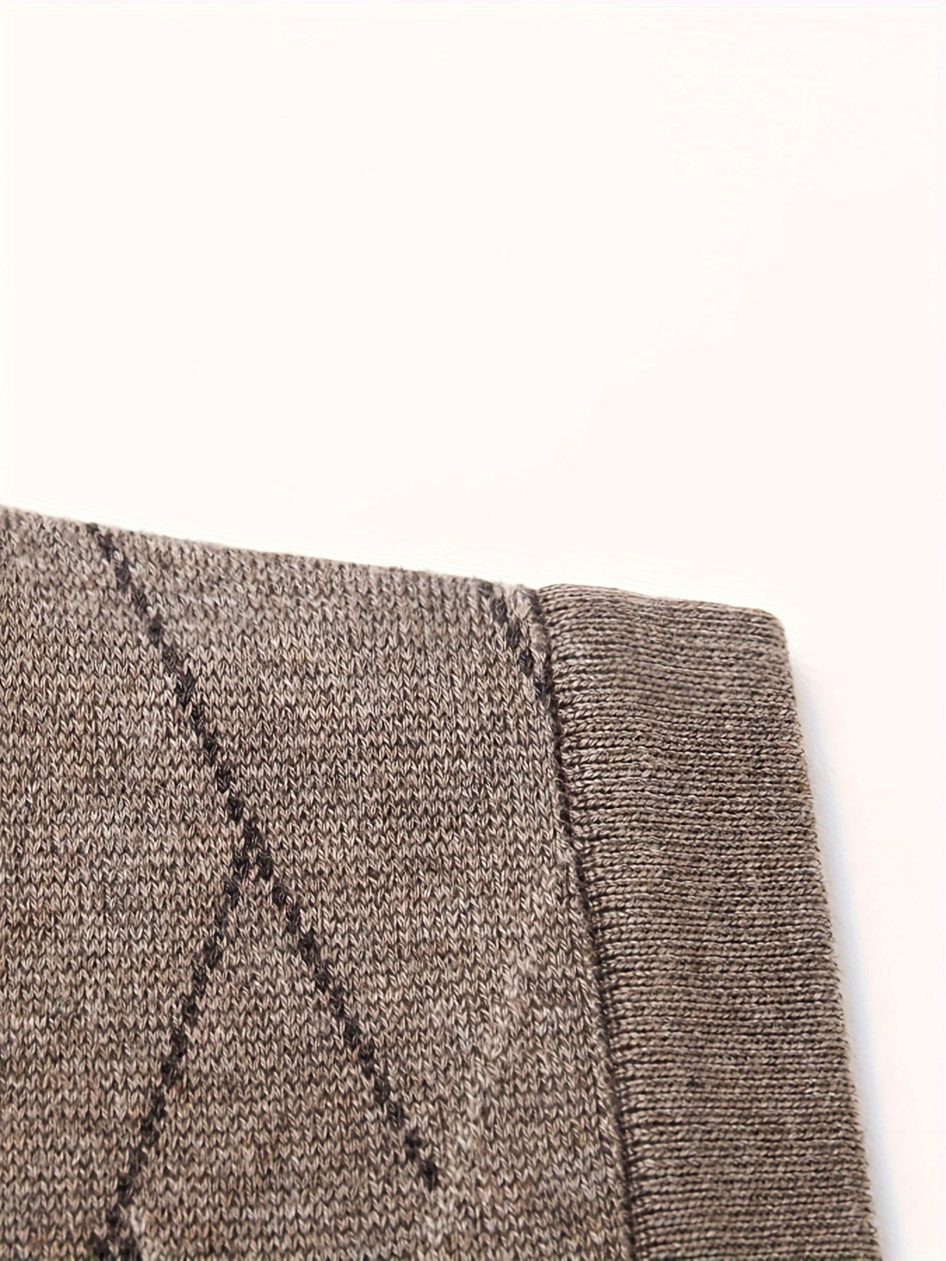 mens v neck cable casual sleeveless knitted sweater vest mens clothing for autumn winter details 8