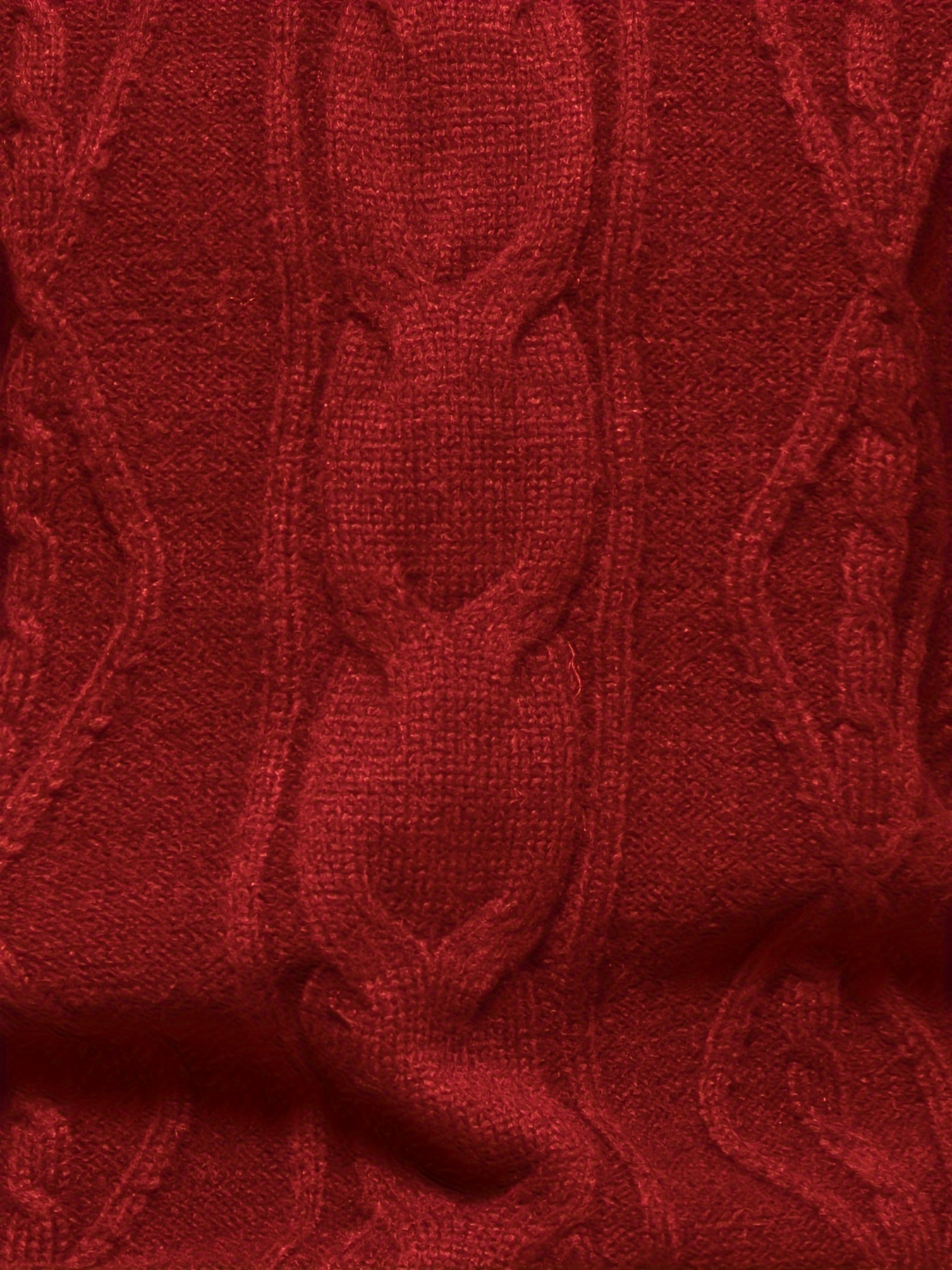 mens stylish solid knitted sweater casual mid stretch breathable long sleeve crew neck top for city walk street hanging outdoor activities details 29