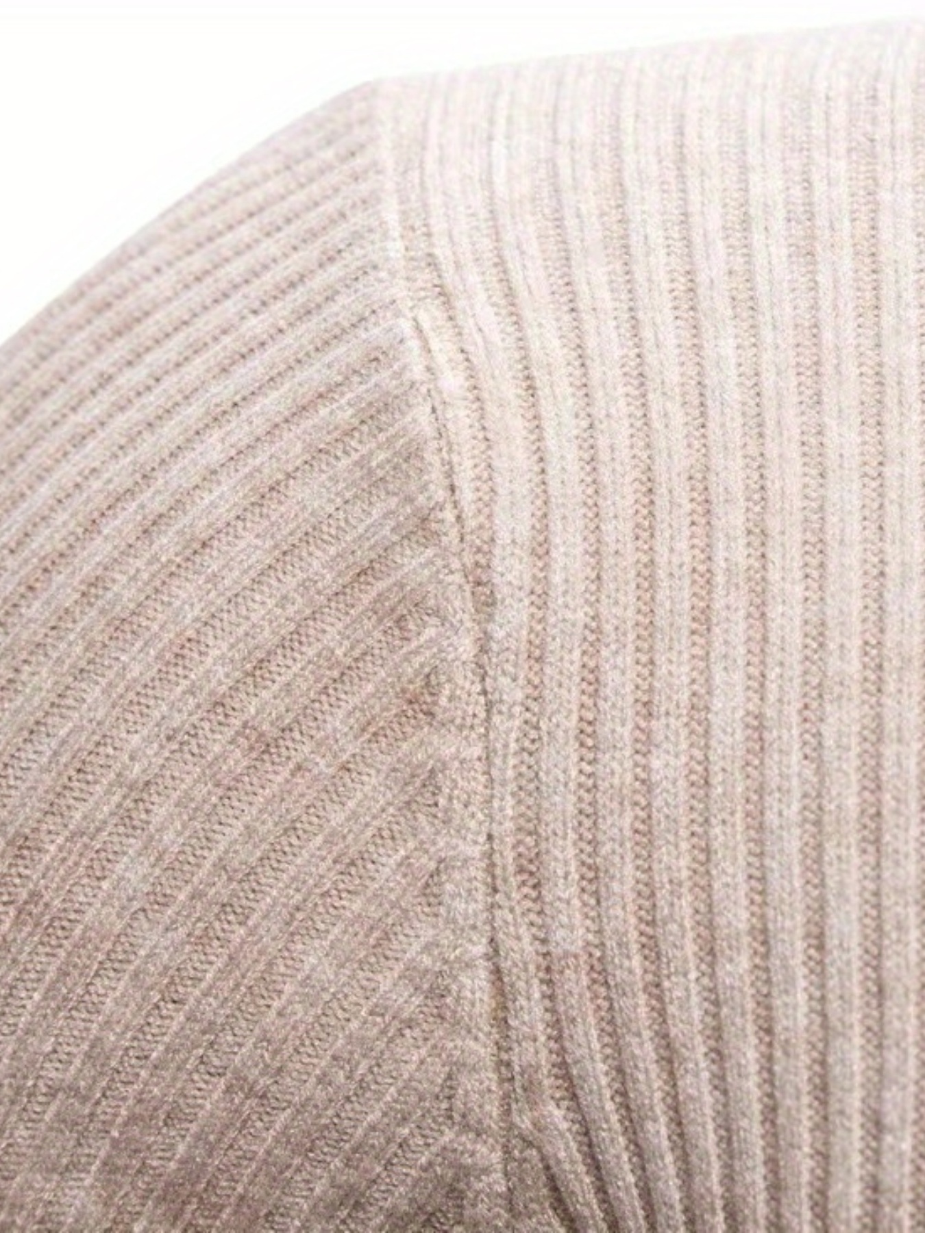 turtle neck knitted slim fit sweater mens casual warm solid high stretch pullover sweater for fall winter details 19