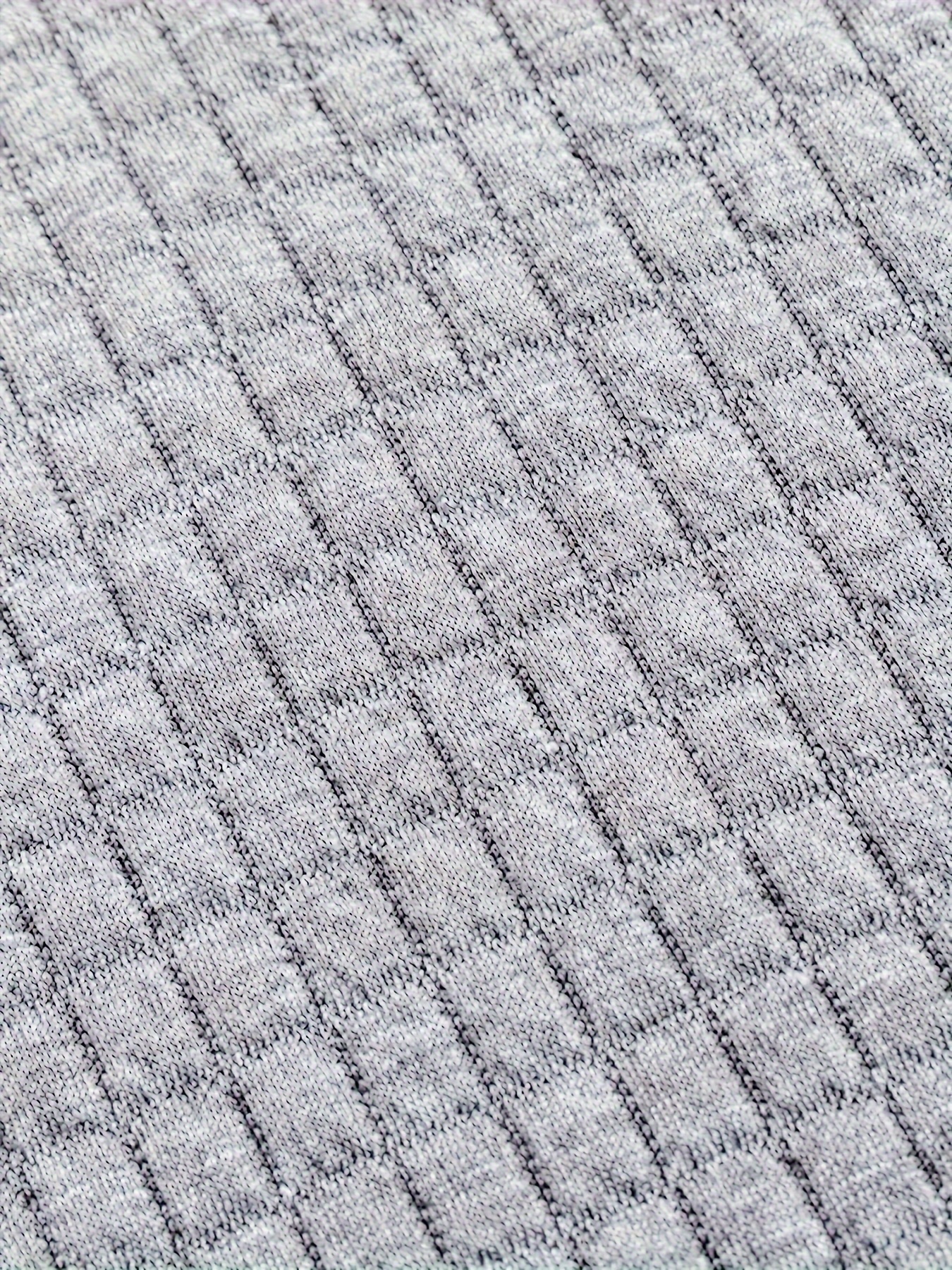 new mens spring and autumn winter solid color jacquard waffle zipper stand collar sweatshirt details 19