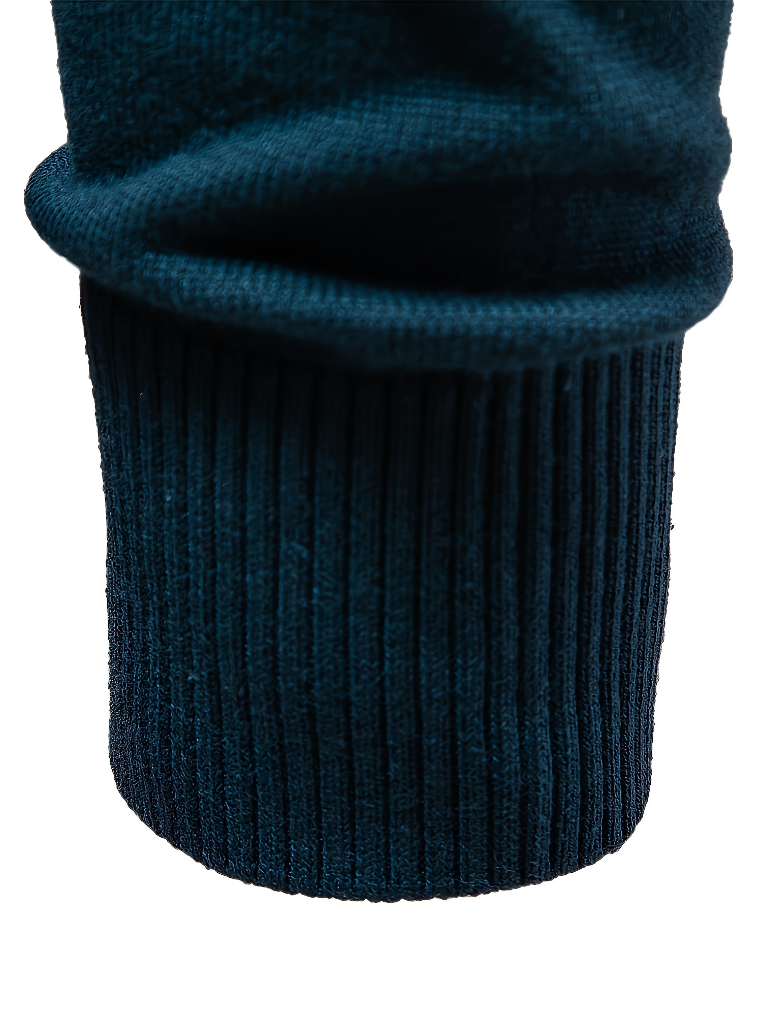 cotton knitted color block sweater mens casual warm slightly stretch half zipper v neck pullover sweater for men fall winter details 7